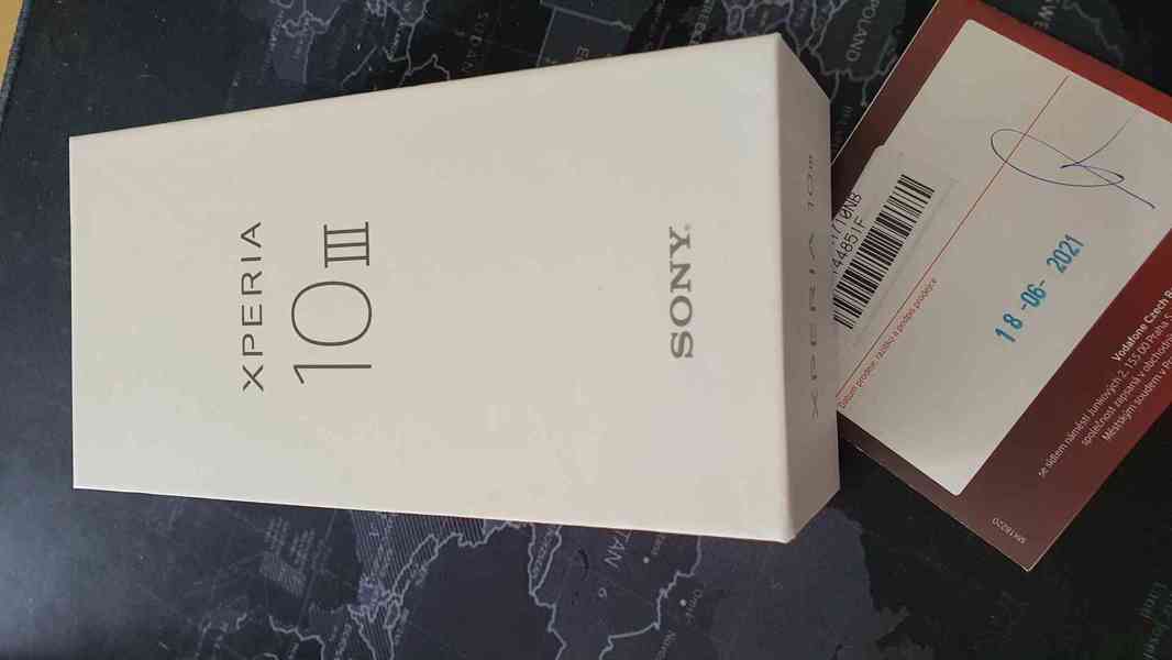 Sony Xperia 10 III 5G černá - NOVINKA 06/2021 - foto 1