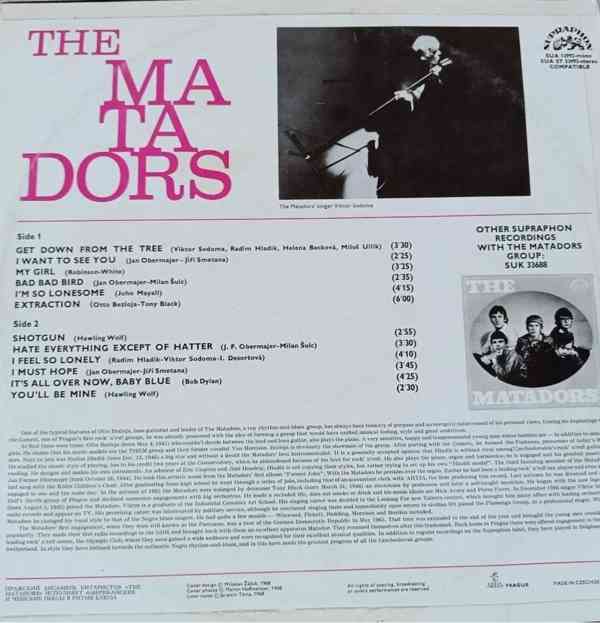 The Matadors – The Matadors   (LP - stereo) - foto 2