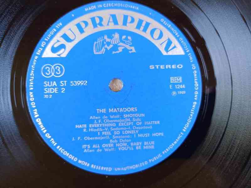 The Matadors – The Matadors   (LP - stereo) - foto 3