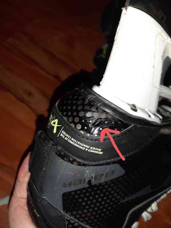 Brankářské brusle Bauer - foto 3