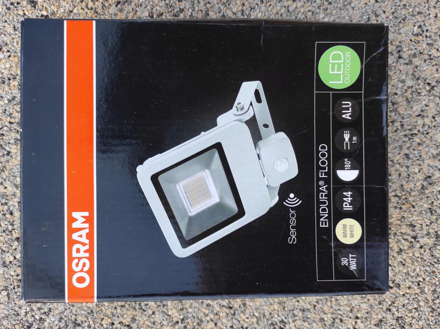 Venkovni LED osvetleni Osram se senzorem pohybu 30W - foto 1
