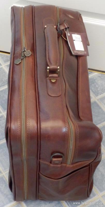 Kožené příruční zavazadlo - foto 2