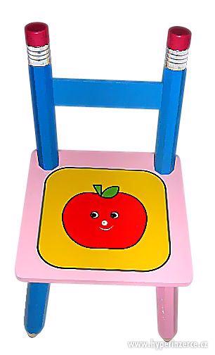Nová dětská židlička Jablíčko - foto 1