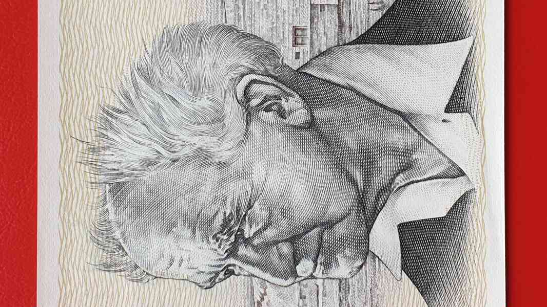 Bankovka Izrael 50 šekelů 1978 David Ben-Gurion stav UNC - foto 3