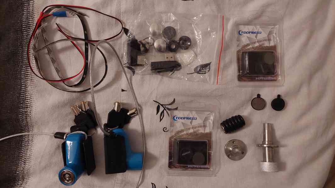 Příslušenství, součástky na elektrokoloběžk - foto 1