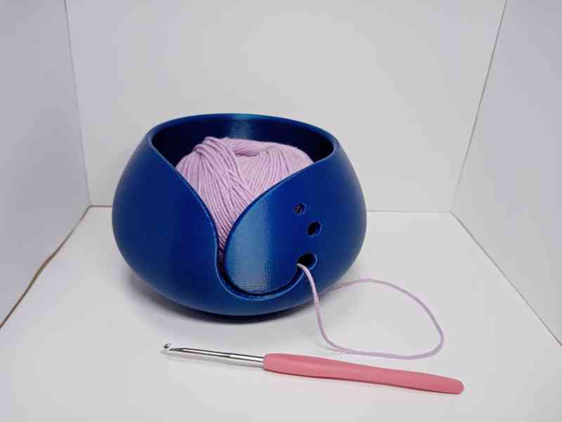 Miska na přízi - háčkování a pletení - foto 1