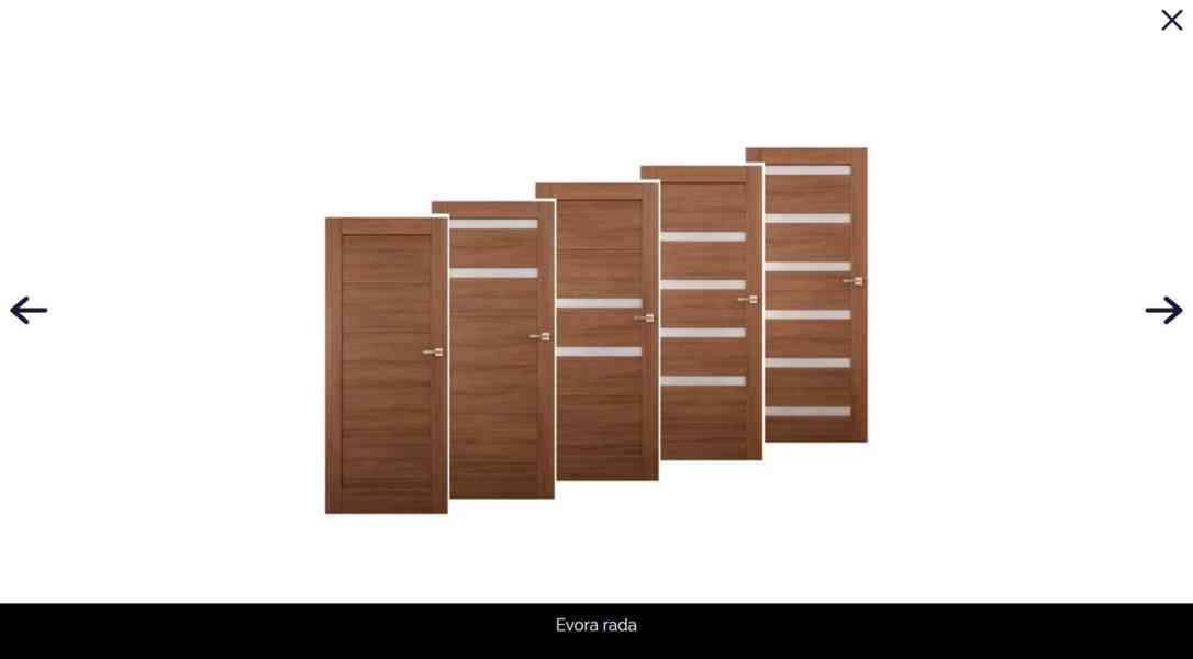 Dveře levé pravé posuvné 60 70 80 90 falc/bezfalc - foto 4