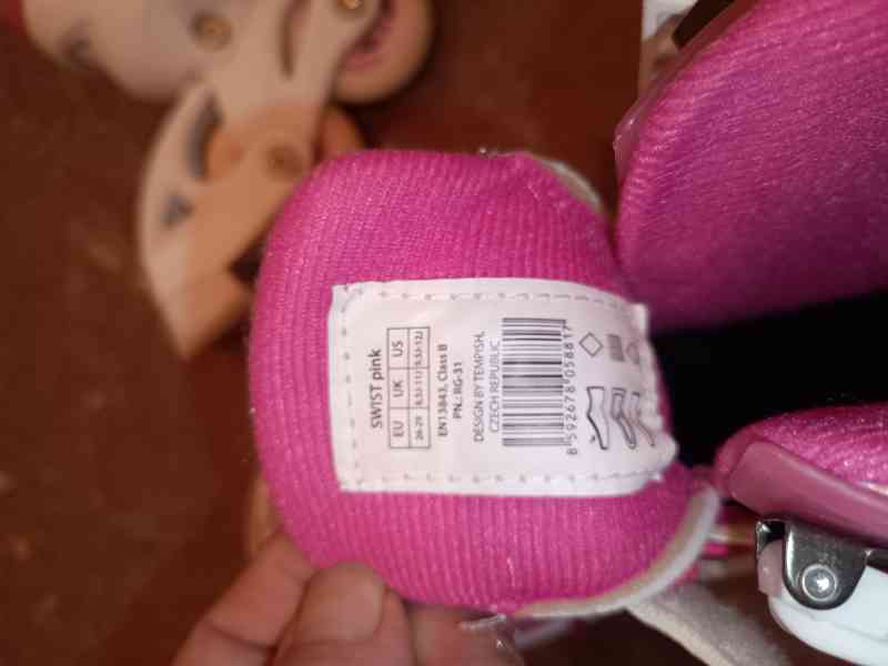 Prodám dětské inline brusle Tempish Swist  - foto 6