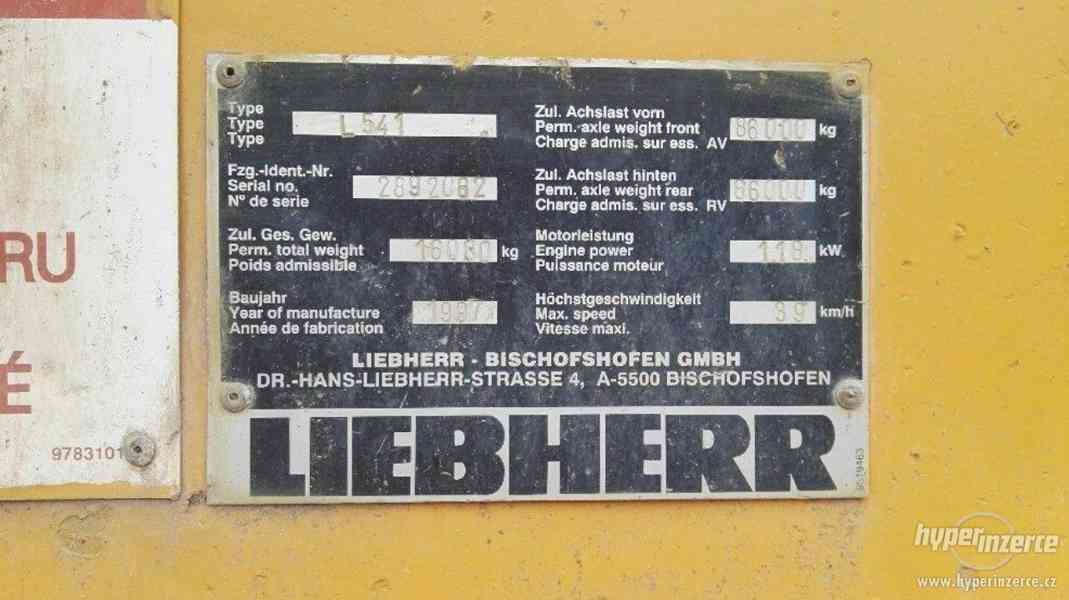 Liebherr L541 – čelní nakladač - foto 5