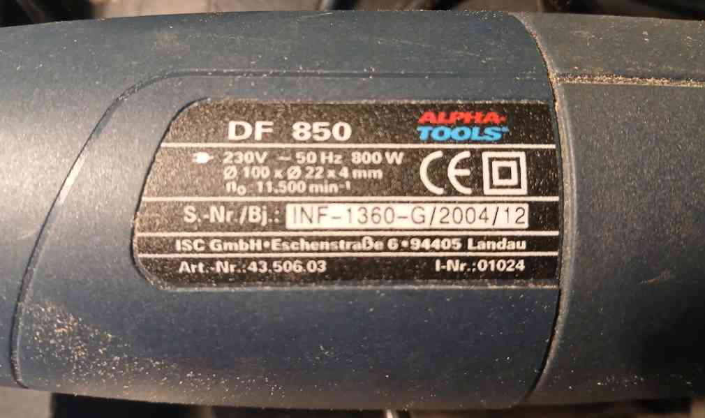 Lamelovací frézka Alpha Tools DF 850 - foto 3