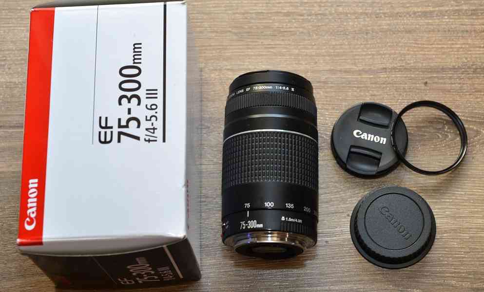 CANON EF 75-300MM F/4-5.6 III **full-frame *UV - foto 3