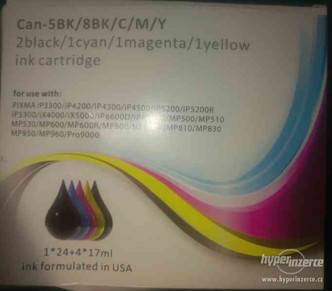 Sada nových barev s čipem k tiskárně CANON Pixma - foto 1