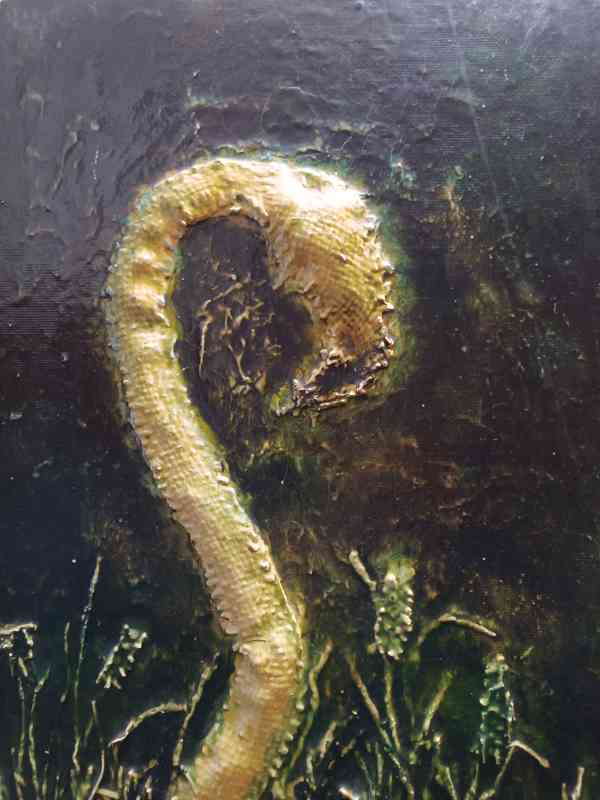 Plameňák odlitek  - foto 3