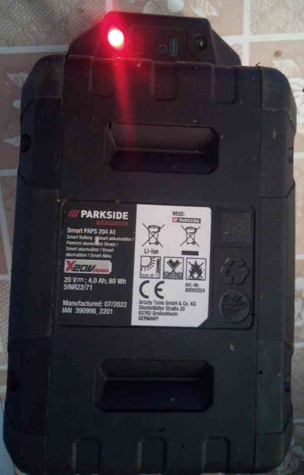 Aku strunová sekačka PART 20-Li C3, 4 Ah - foto 7