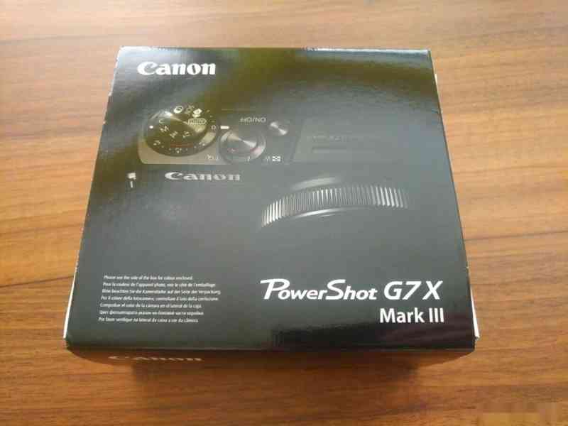 Canon G7X Mark III NOVÝ nerozbalený CZ distribuce záruka - foto 2