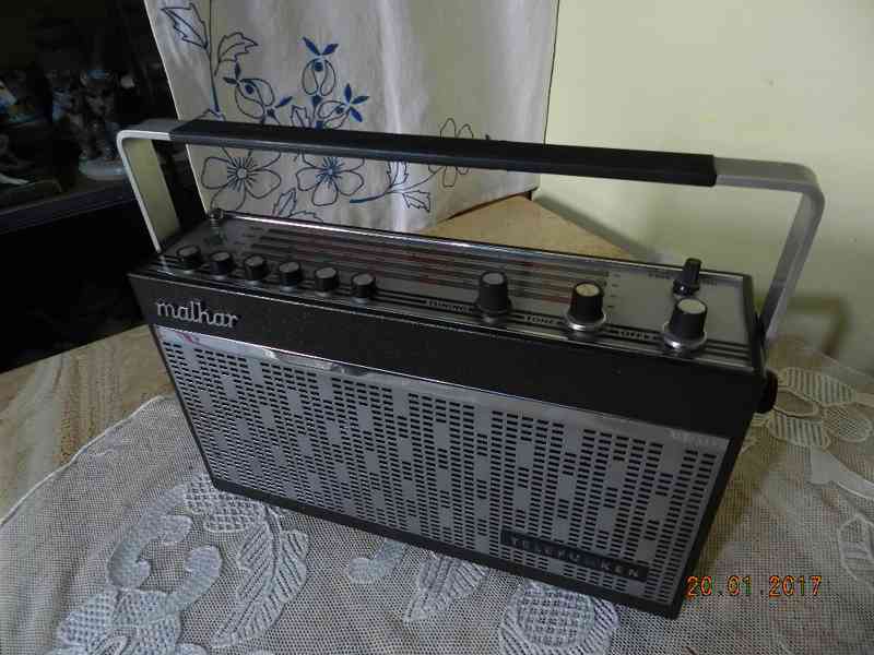 Rádio Telefunken Malhar Top Stav 1970 - foto 2