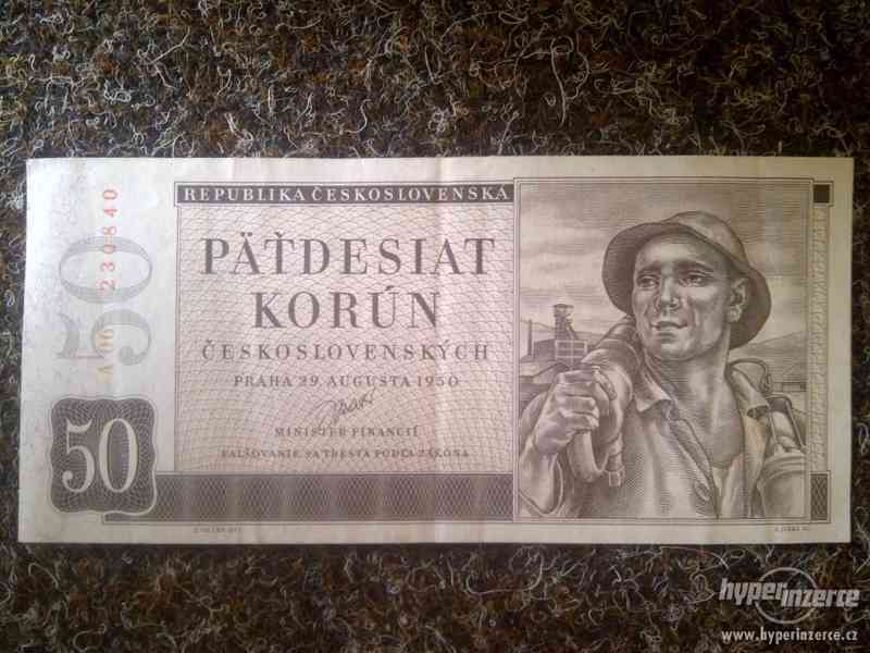 50 korun r.1950 - foto 2