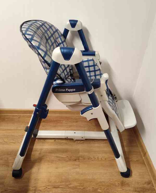 Prodám dětskou židličku Peg Pérego Prima Pappa  - foto 4