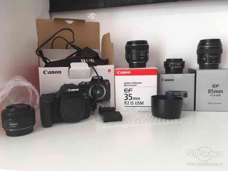 Canon EOS 77D + objektivy Canon - foto 1