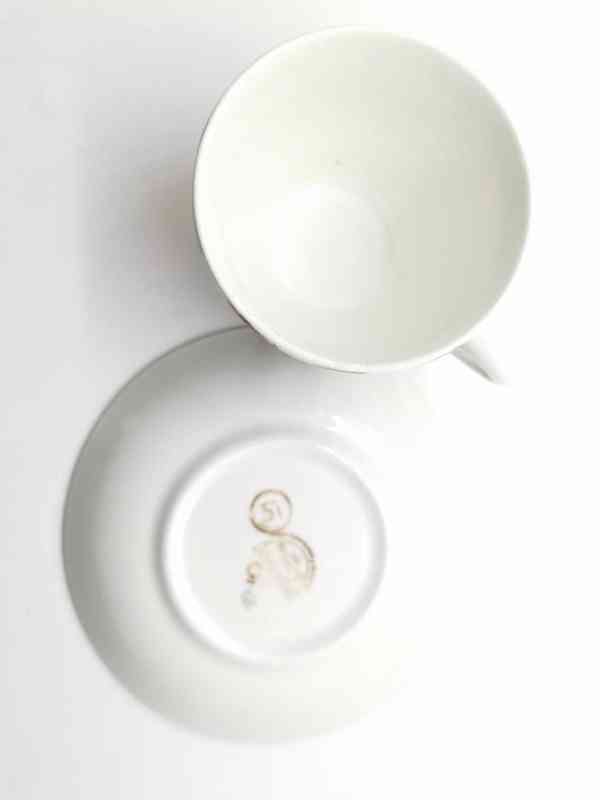 Stylový hrnek s hnědými pruhy Brusel Ditmar Urbach Teplice - foto 5