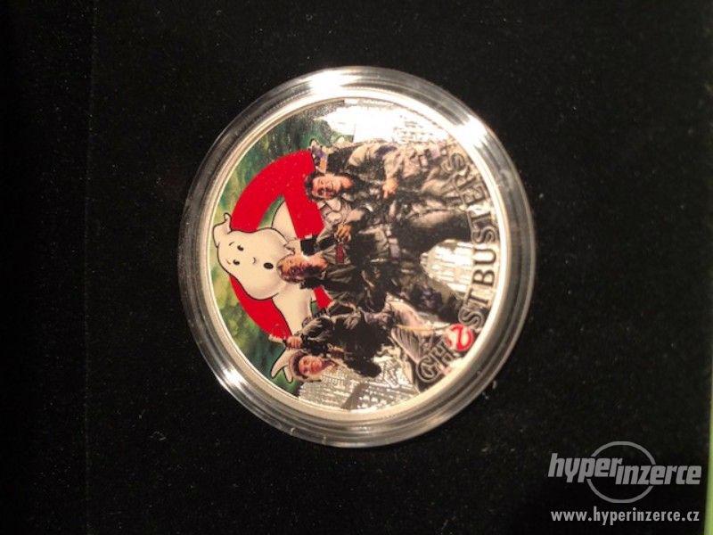 Ghostbusters Crew Stříbrná mince nejvyšší kvality - foto 1