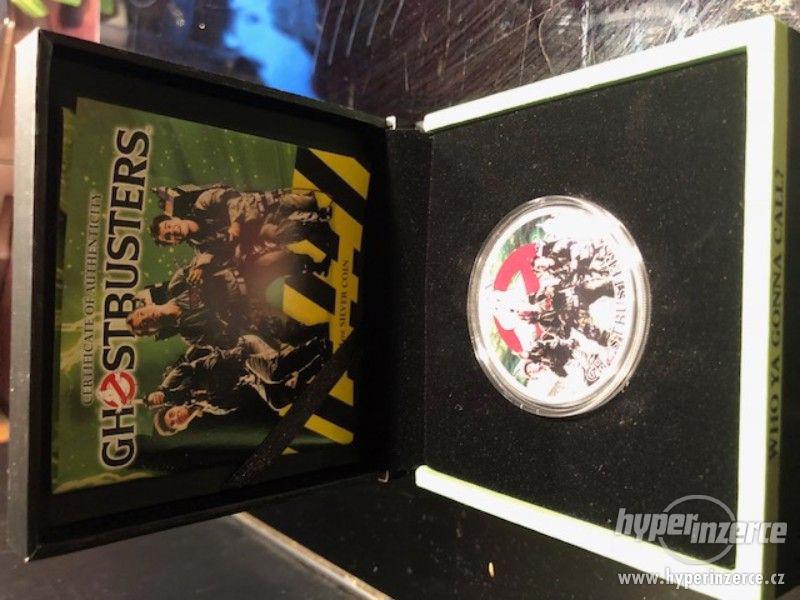 Ghostbusters Crew Stříbrná mince nejvyšší kvality - foto 2