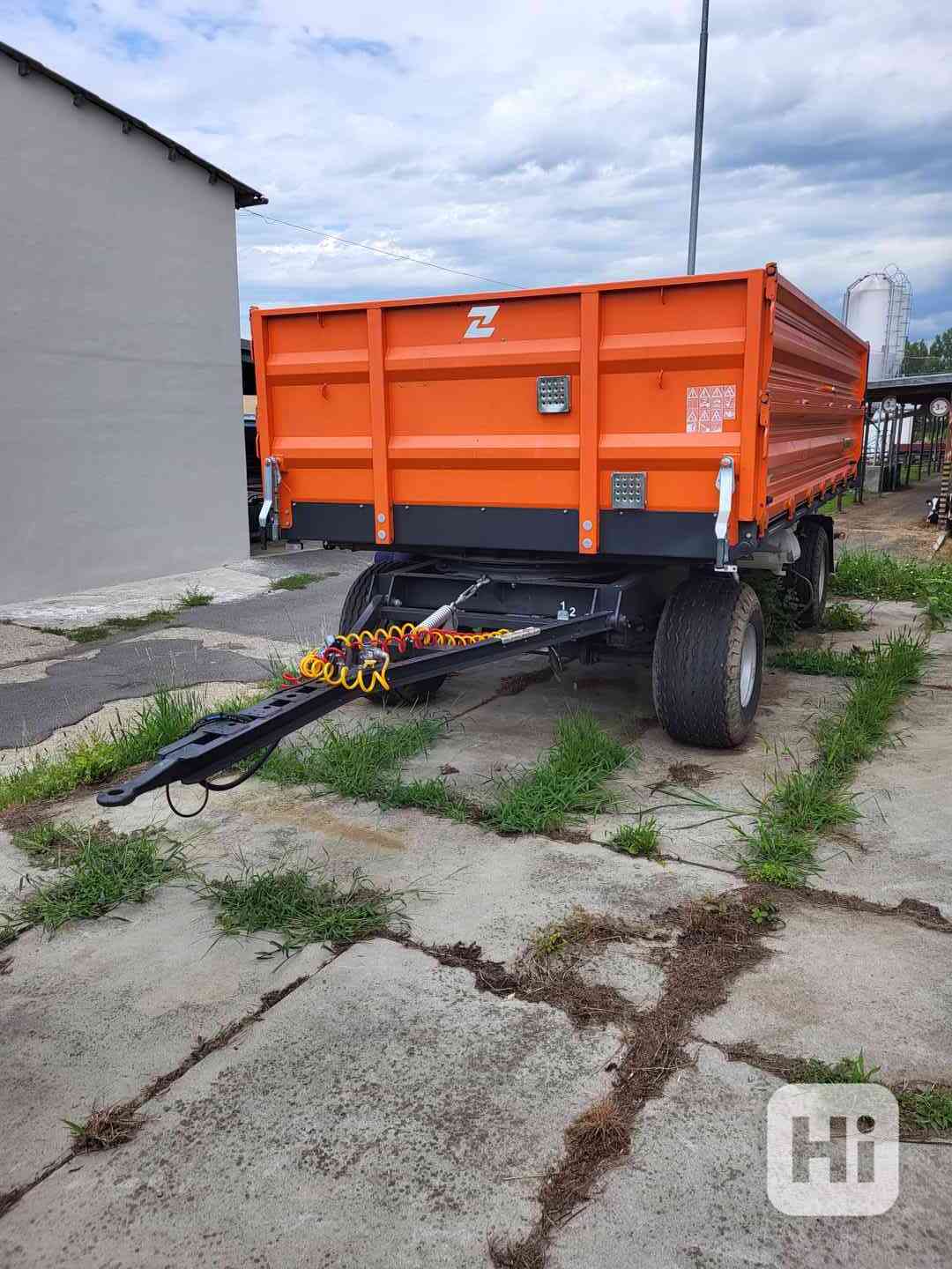 TRAKTOROVÝ PŘÍVĚS ZASLAW D-737-8  - foto 1
