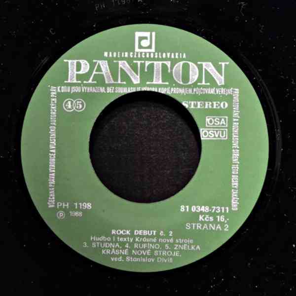 Krásné Nové Stroje - Rock Debut 2  (EP) - foto 5