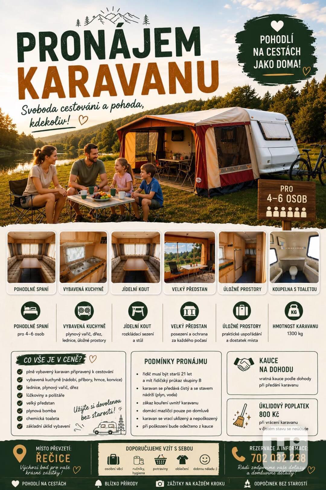 Pronájem karavanu - foto 1