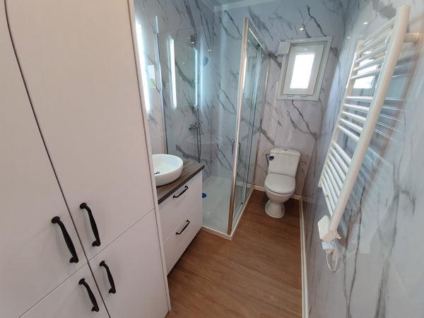 Mobilní dům na přívěsu, 40 stop x 8, typ T2, izolovaný pro c - foto 5