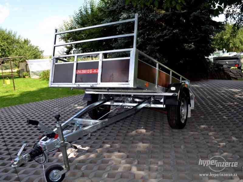 Přívěsný vozík překližkový 250x125cm, nový - foto 2