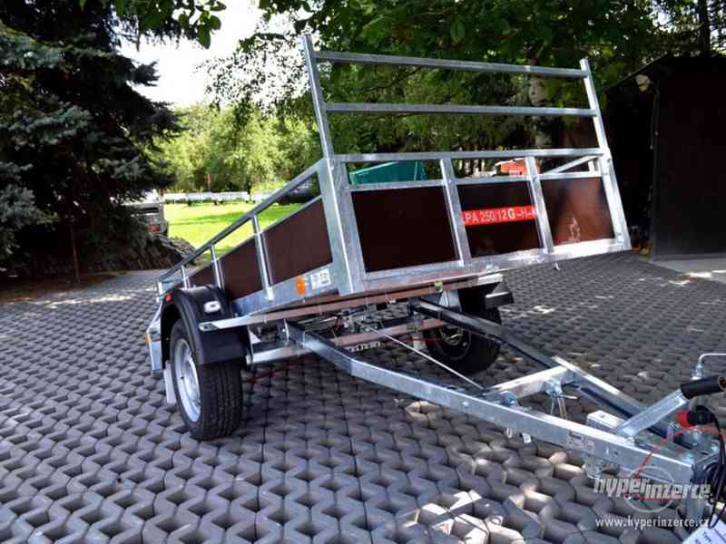 Přívěsný vozík překližkový 250x125cm, nový - foto 4