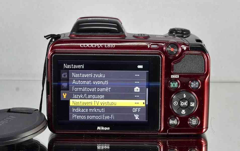 Nikon CoolPix L810 *16,1 MPix*26x o. ZOOM*HD Video - foto 9