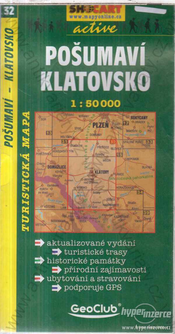 Pošumaví, Klatovsko Turistická mapa 1 : 50 000 - foto 1