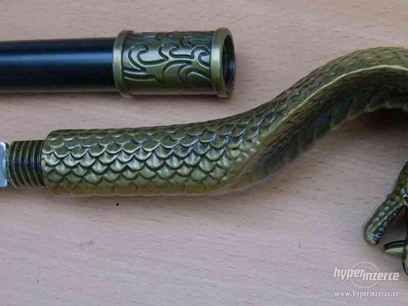 Hůl s mečem kobra - foto 1