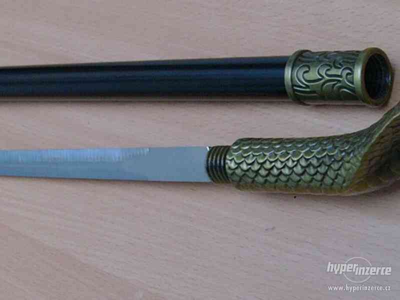 Hůl s mečem kobra - foto 2