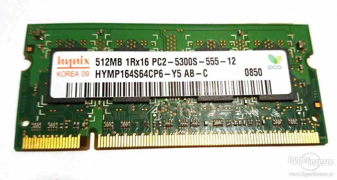 SODIMM DDR2 SDRAM 512 MB Hynix - foto 1