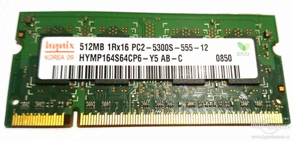 SODIMM DDR2 SDRAM 512 MB Hynix - foto 4