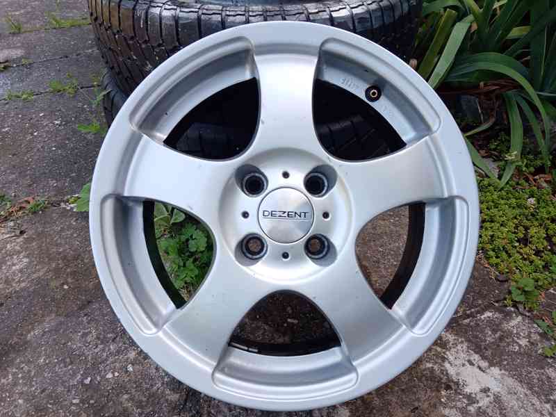 Alu kola DEZENT 15ky 4x100 RENAULT DACIA FIAT OPEL - dobírka - foto 2