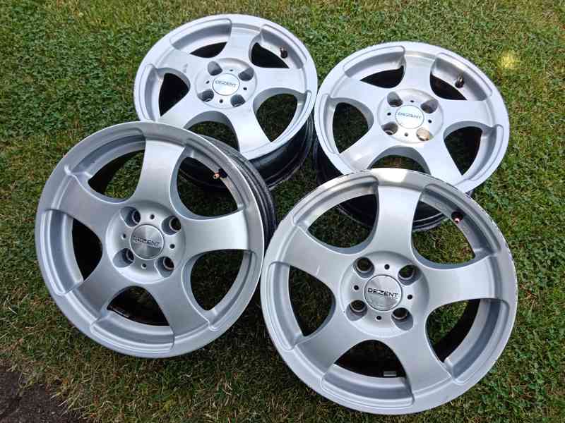 Alu kola DEZENT 15ky 4x100 RENAULT DACIA FIAT OPEL - dobírka - foto 4