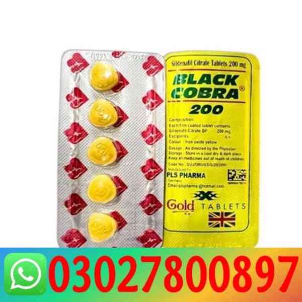 Black Cobra 200mg Tablets in Pakistan \ 03027800897