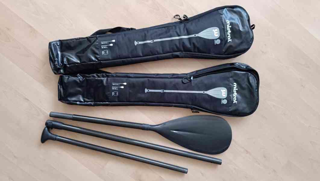 Karbonová padla na paddleboard - foto 3