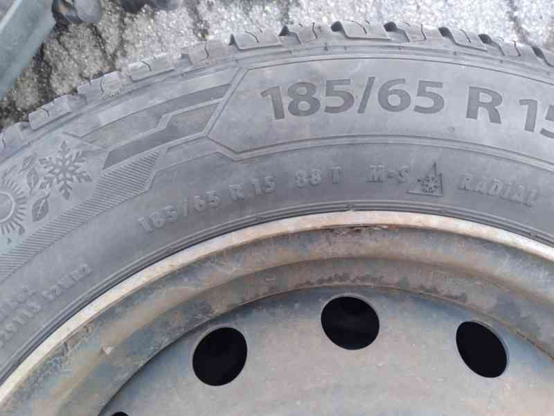 KOMPLET ZIMNÍ KOLA 185/65R15 CITROEN, PEUGEOT - foto 2