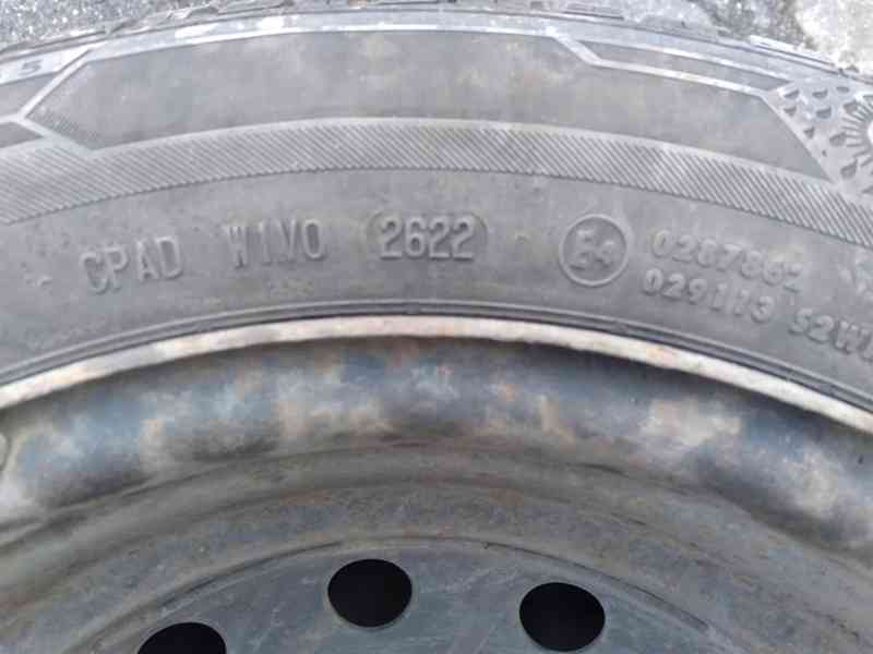 KOMPLET ZIMNÍ KOLA 185/65R15 CITROEN, PEUGEOT - foto 4