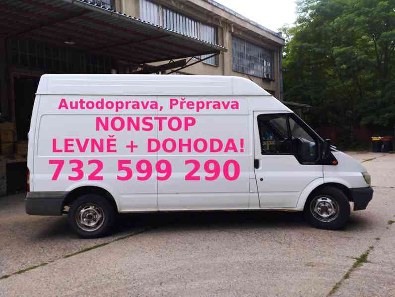 Levně + Dohodou Autodoprava + Stěhování + Odvoz + Vyklízení - foto 1