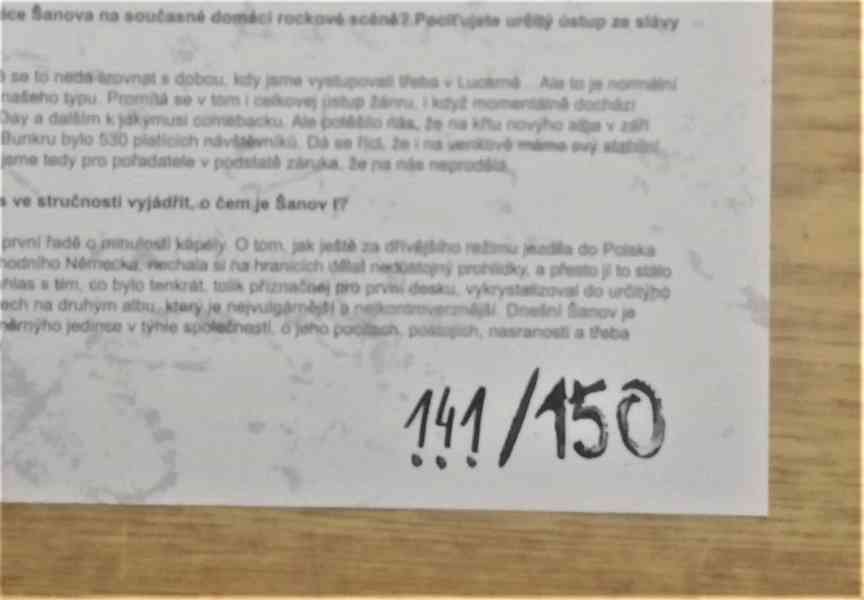 Šanov 1 - Eso 55 (LP) limitovaná edice - foto 4