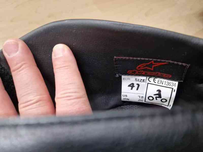 Cestovní boty Alpinestars WaterProof - foto 5