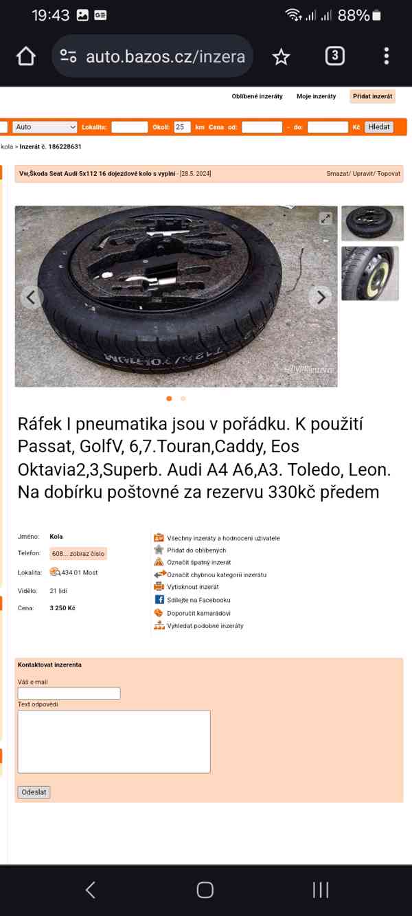 LEVNÉ Dojezdové rezervy prosim volat nebo SMS - foto 13