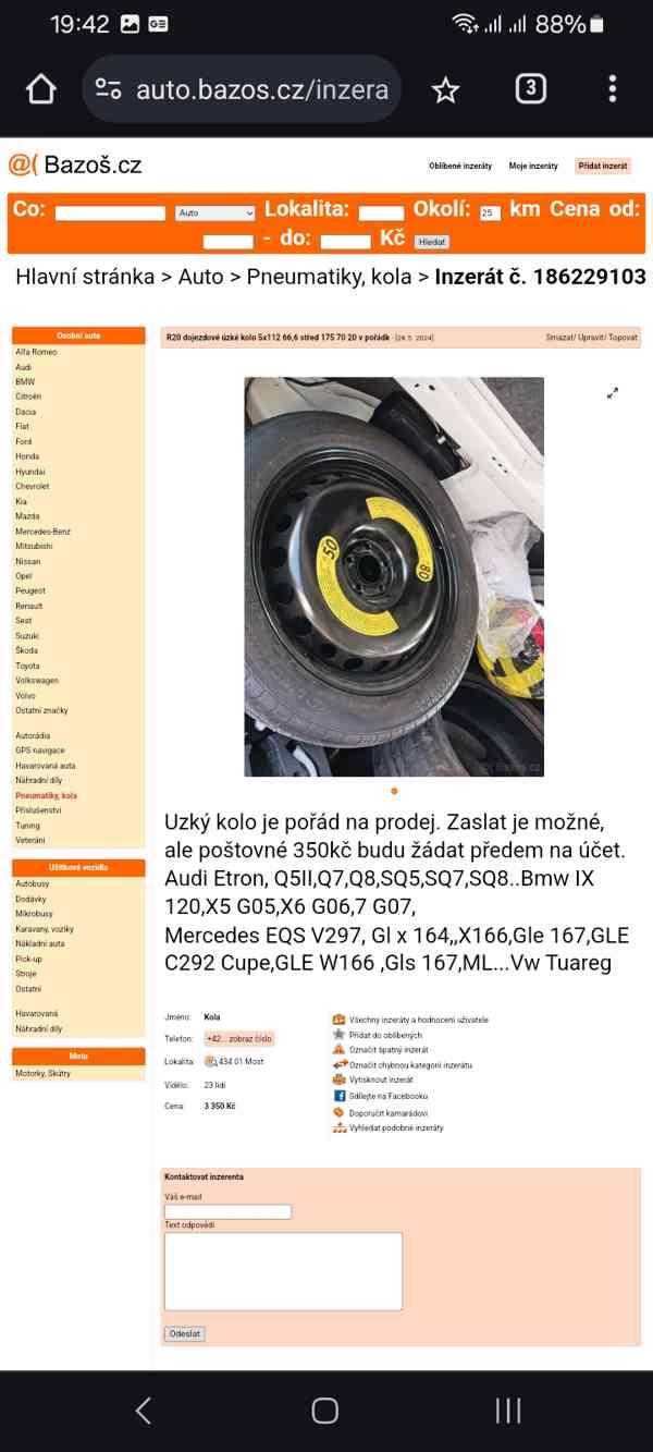 LEVNÉ Dojezdové rezervy prosim volat nebo SMS - foto 10