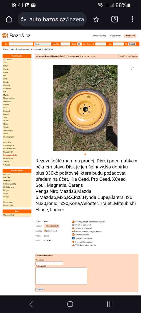LEVNÉ Dojezdové rezervy prosim volat nebo SMS - foto 14